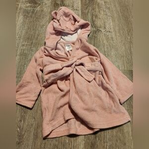 Carter's Pink Hooded Baby Robe